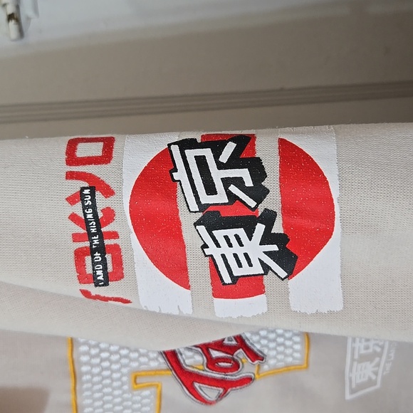 REGSTR Fearless Tokyo Warrior Beige Jacket Snapfront Medium - Picture 7 of 12